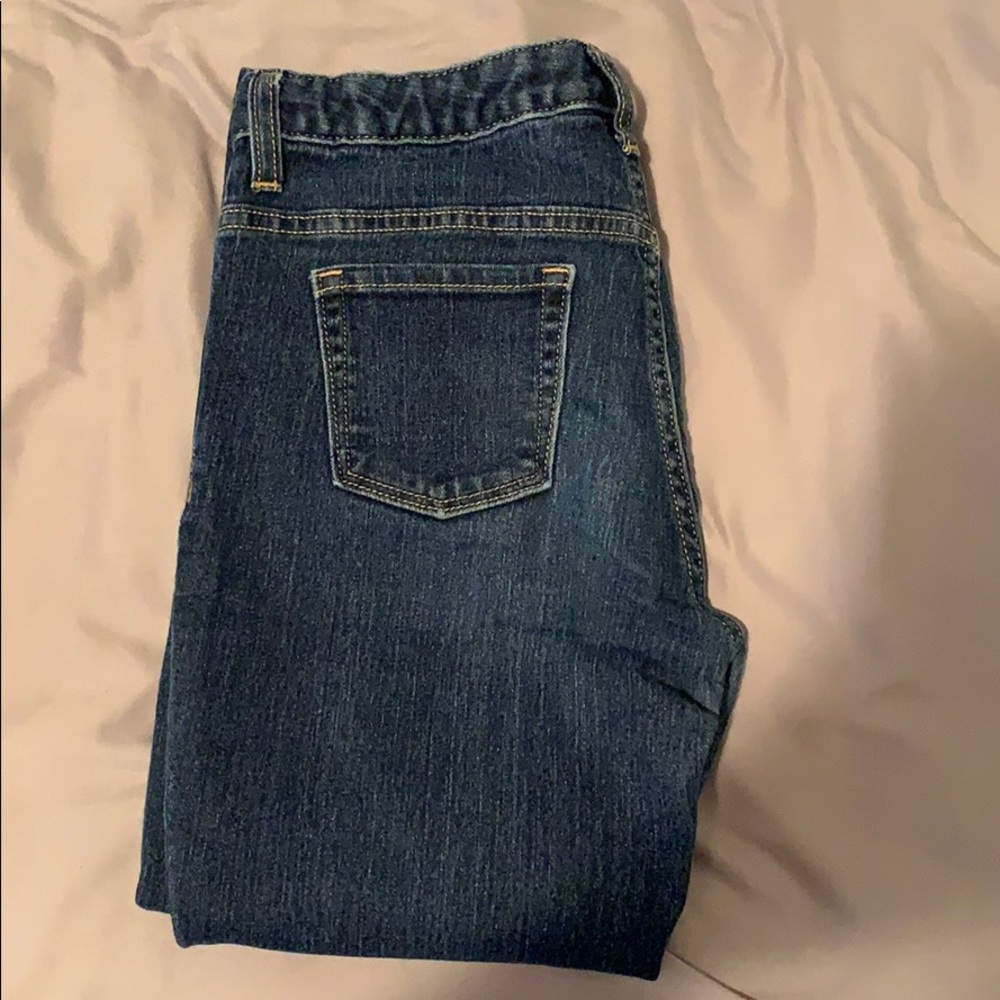 Dark Jean Capri